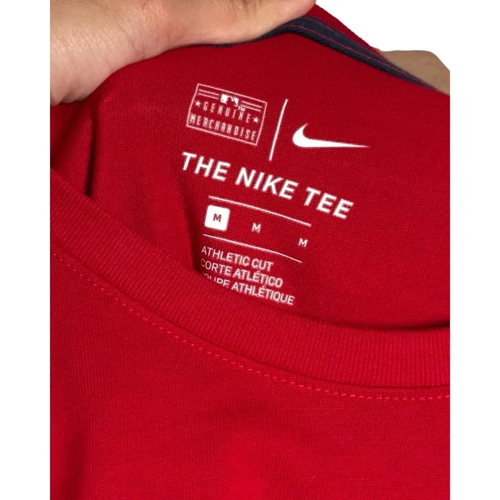 Nike Mens St Louis Cardinals Long Sleeve T-Shirt Red MLB Baseball Medium - Picture 3 of 6